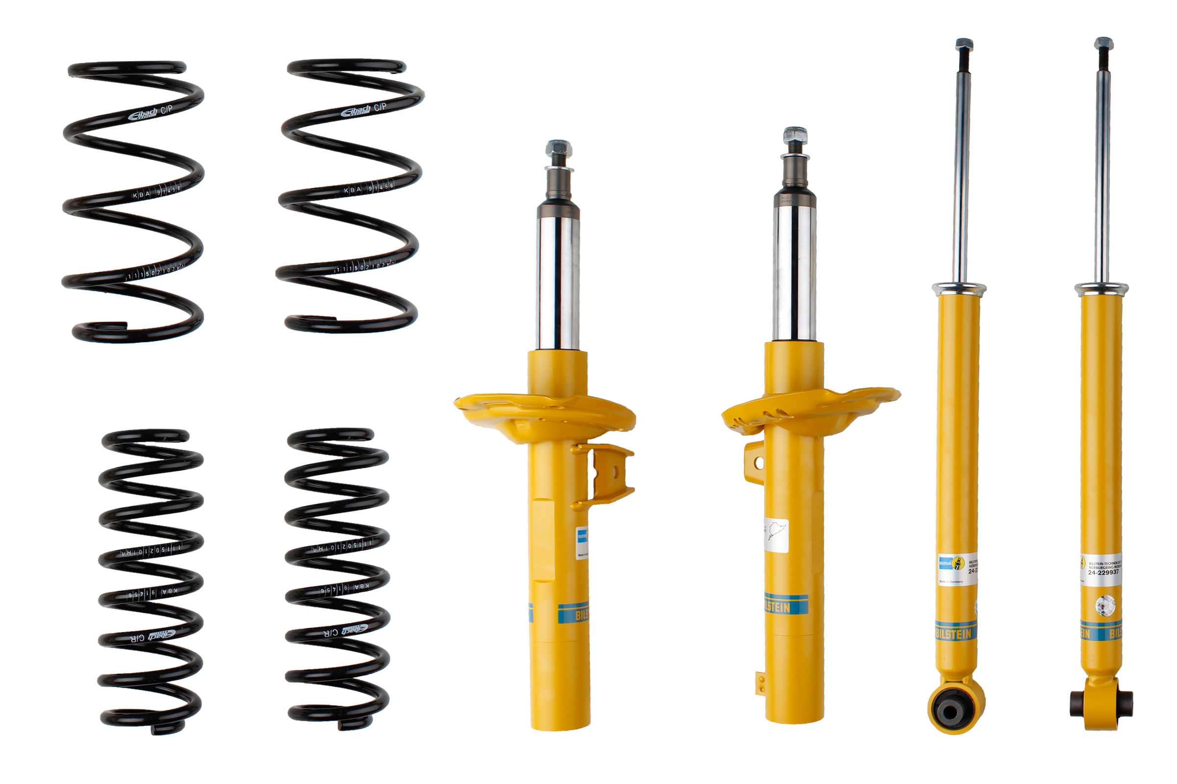 Suspension Kit, springs/shock absorbers
