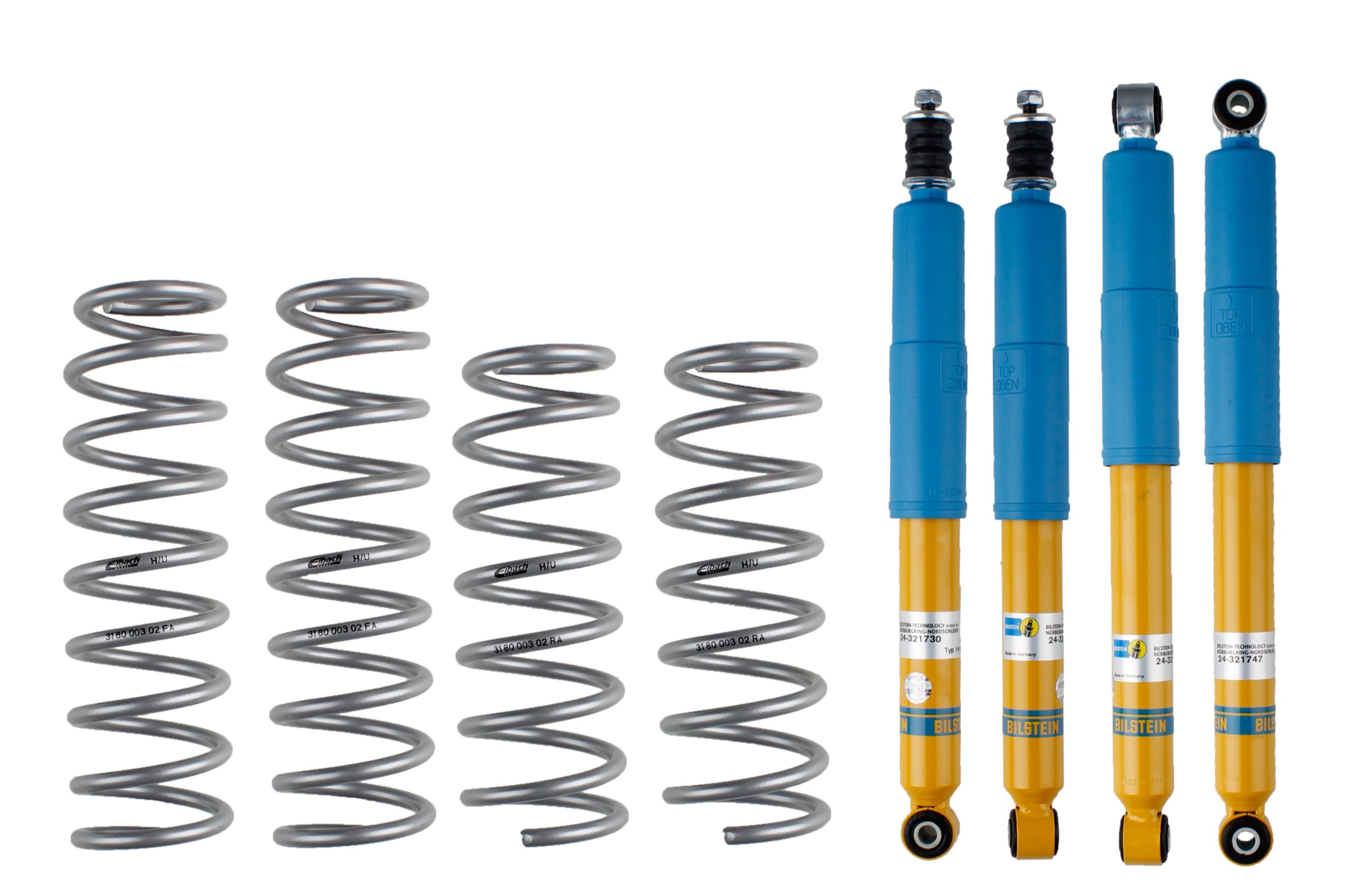 BILSTEIN 46-324641 BILSTEIN - B12 Lift-Kit Fahrwerkssatz, Federn/Dämpfer