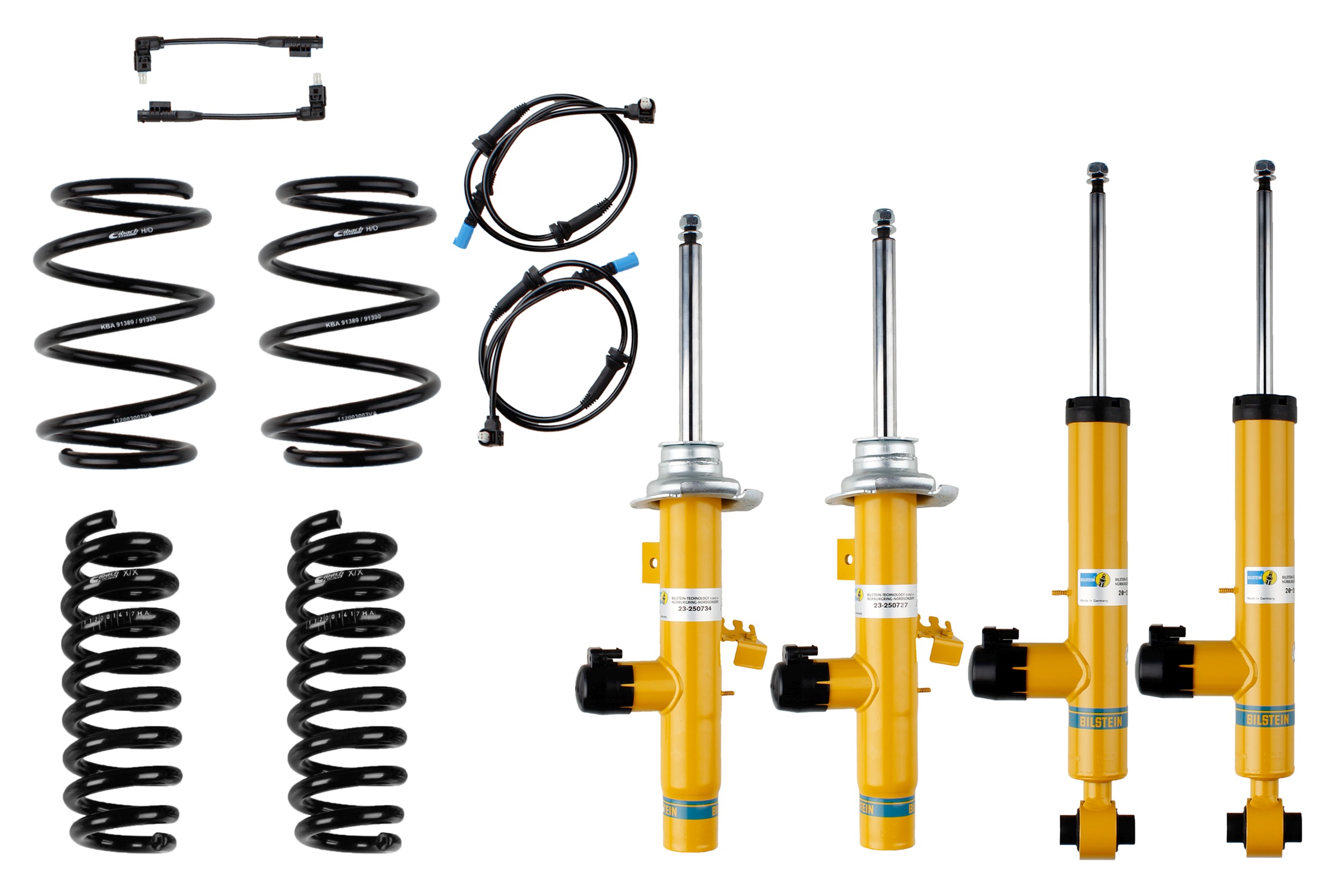 Suspension Kit, springs/shock absorbers