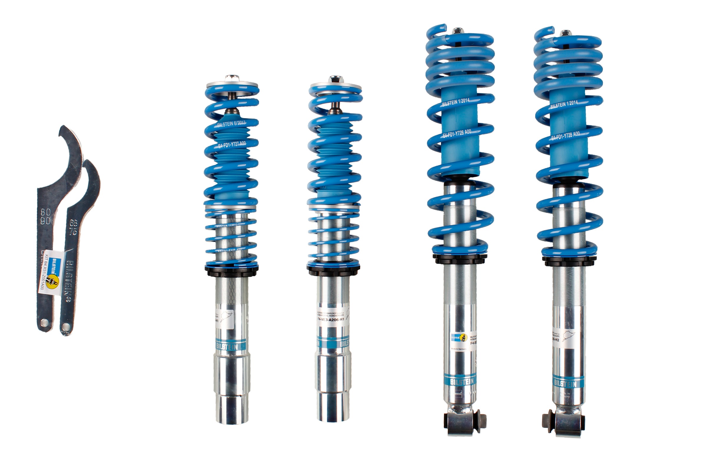 Suspension Kit, springs/shock absorbers
