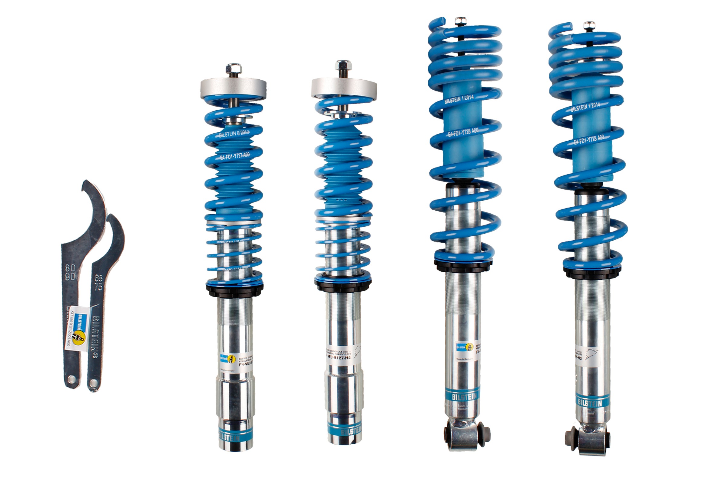 Suspension Kit, springs/shock absorbers