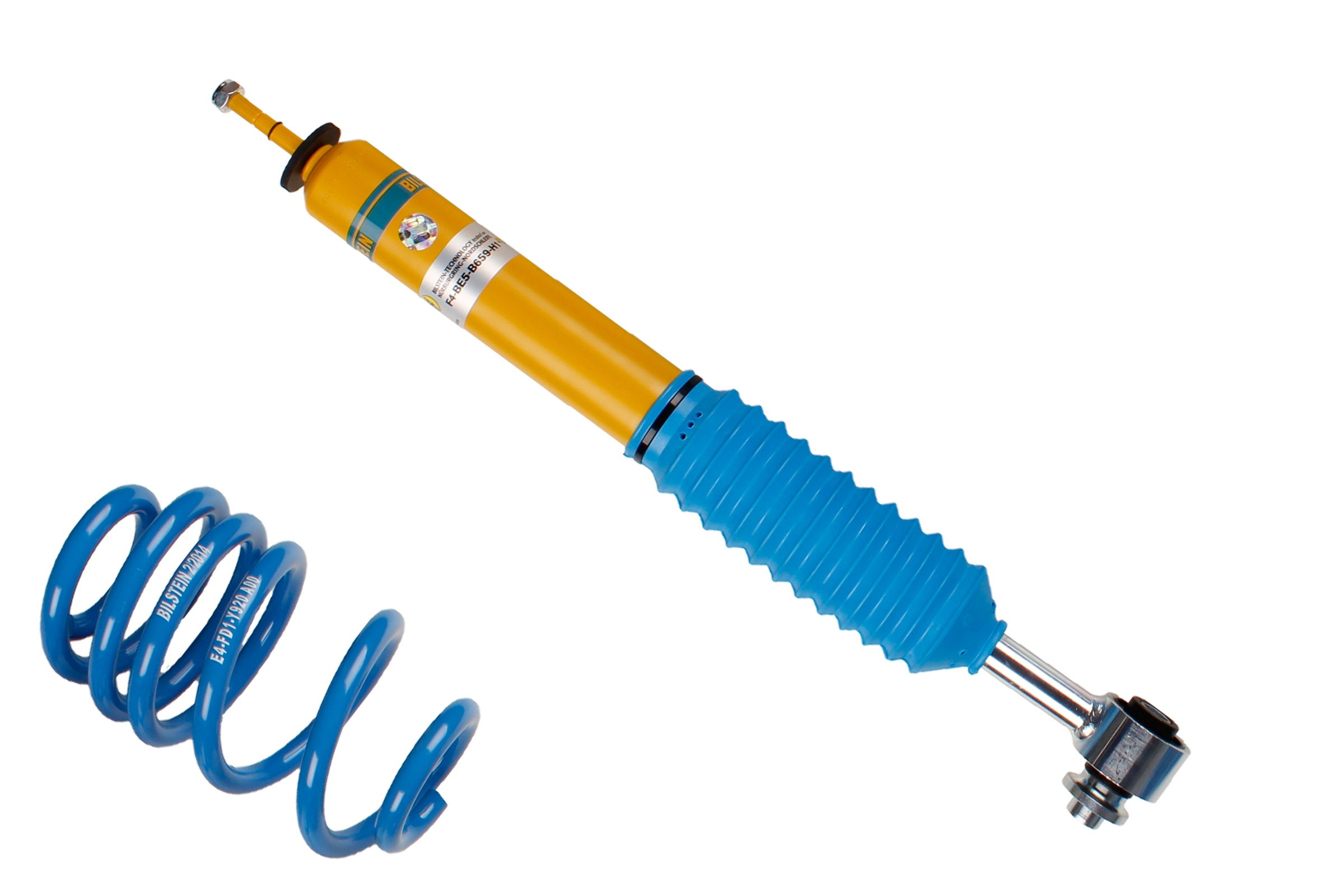 Suspension Kit, springs/shock absorbers 4