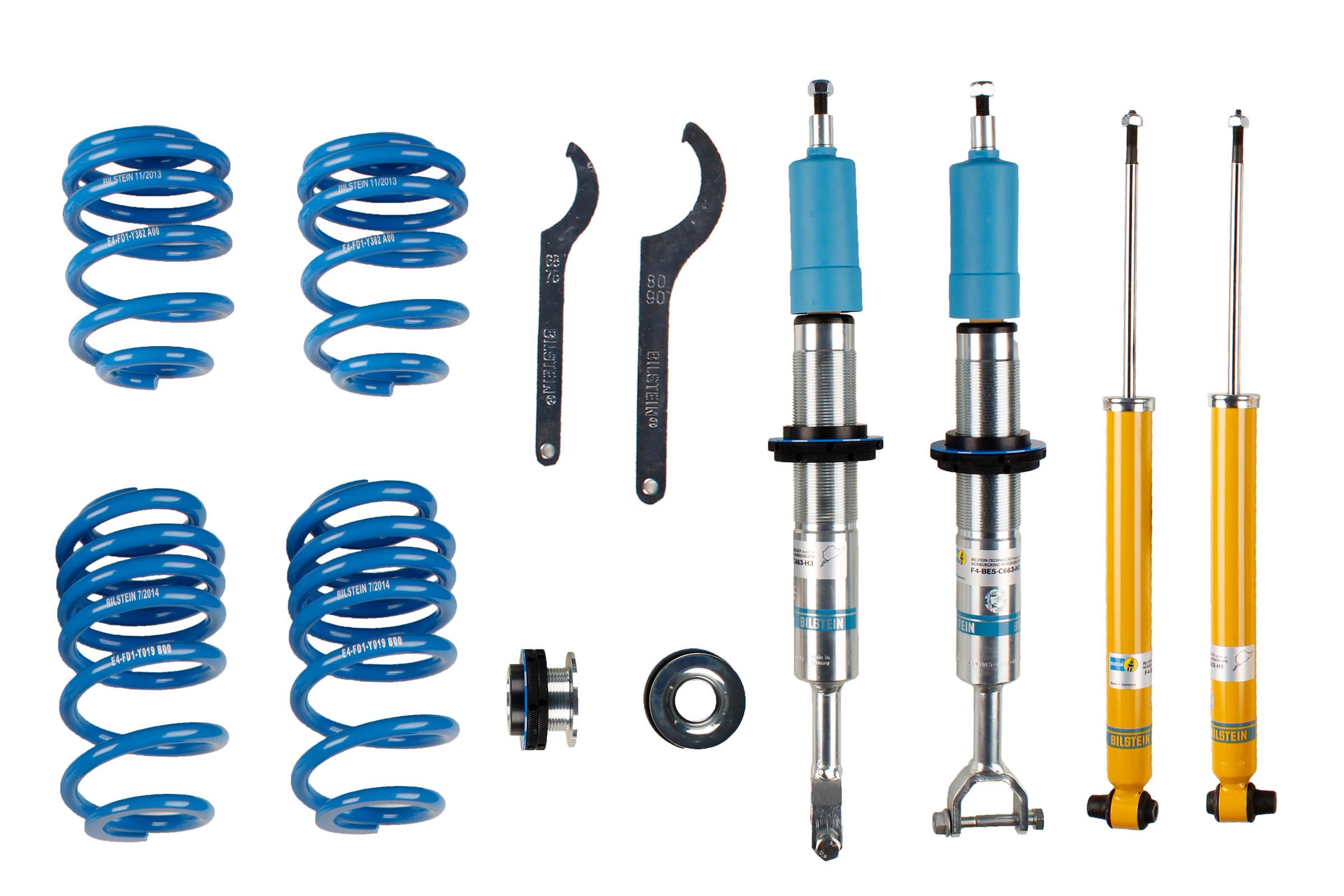 Suspension Kit, springs/shock absorbers