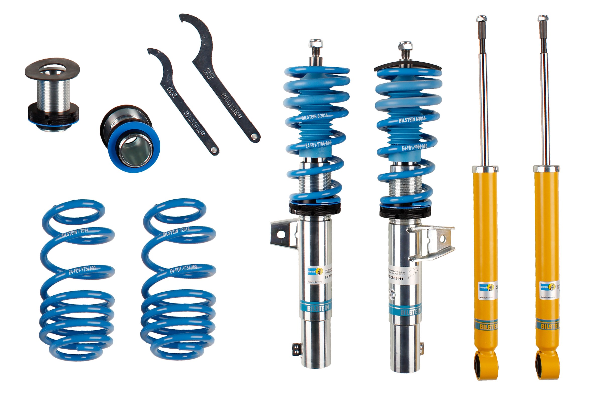 Suspension Kit, springs/shock absorbers