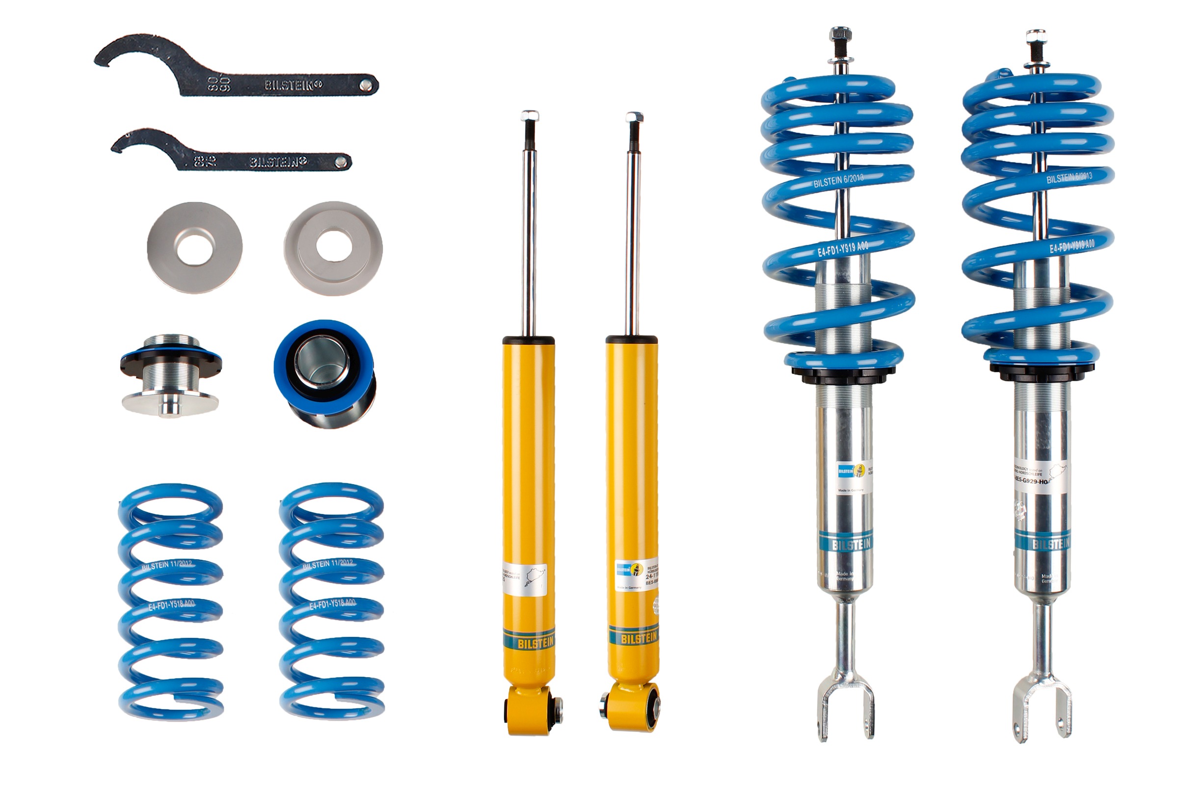 Suspension Kit, springs/shock absorbers