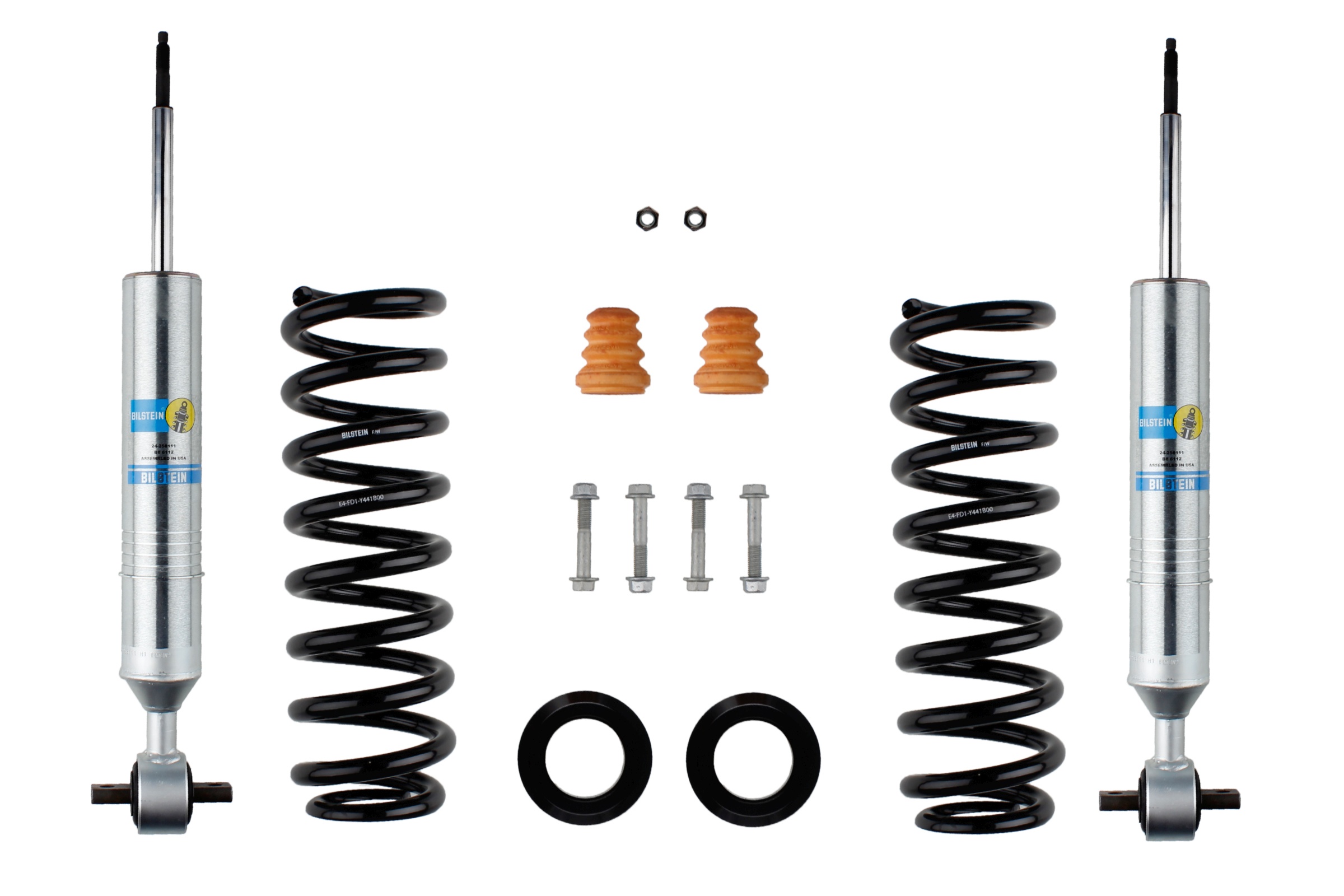 Suspension Kit, springs/shock absorbers