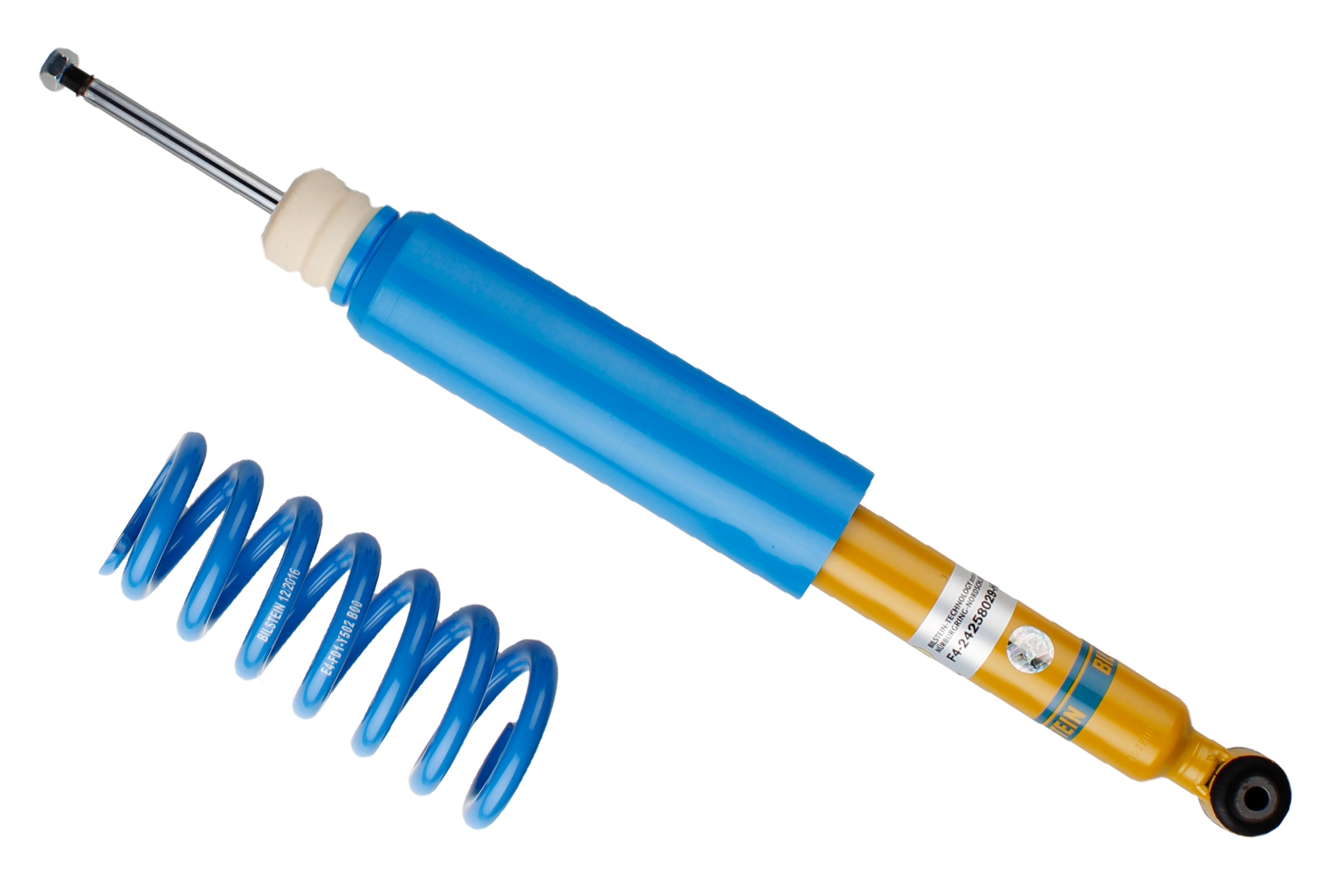 Suspension Kit, springs/shock absorbers 4