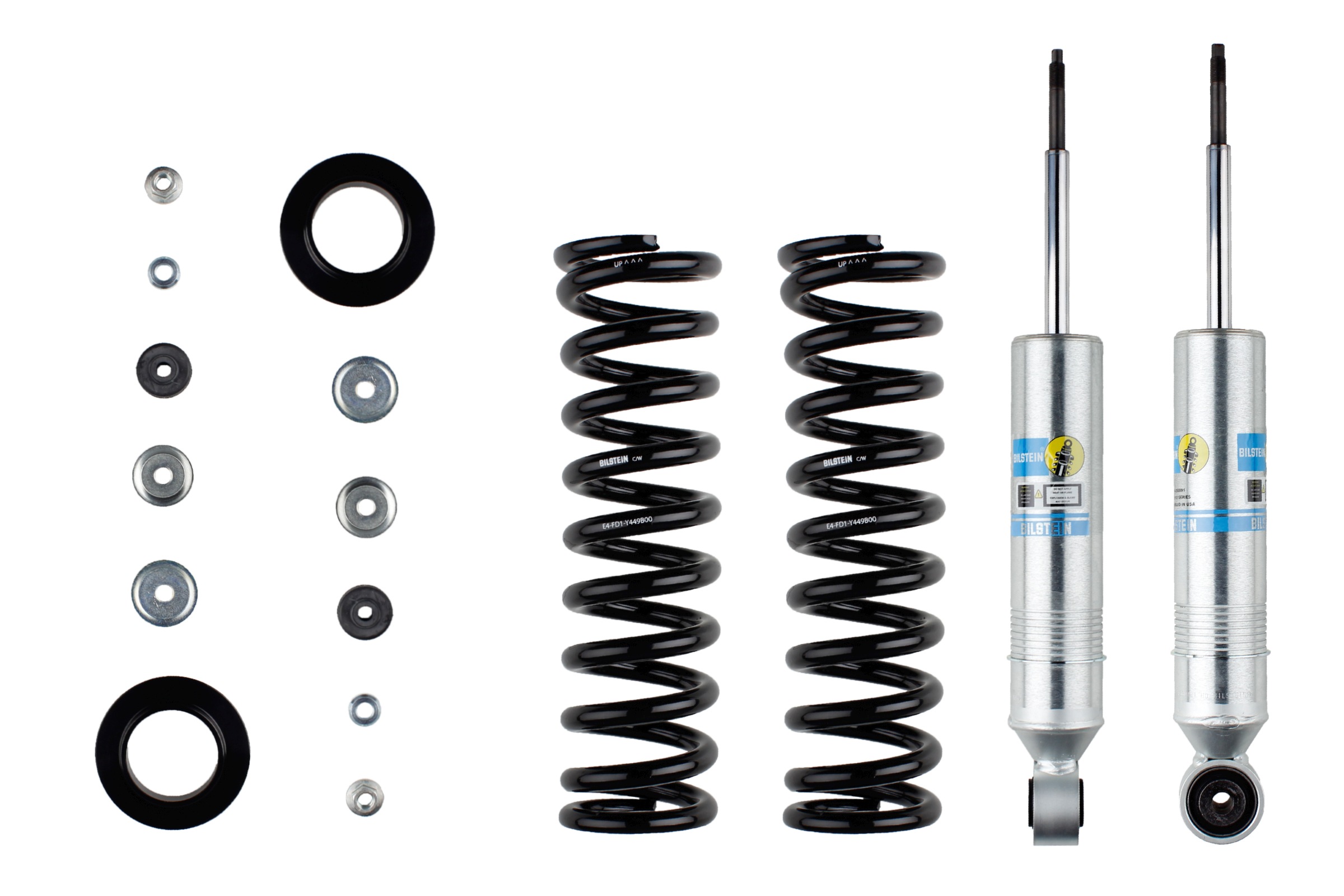 Suspension Kit, springs/shock absorbers