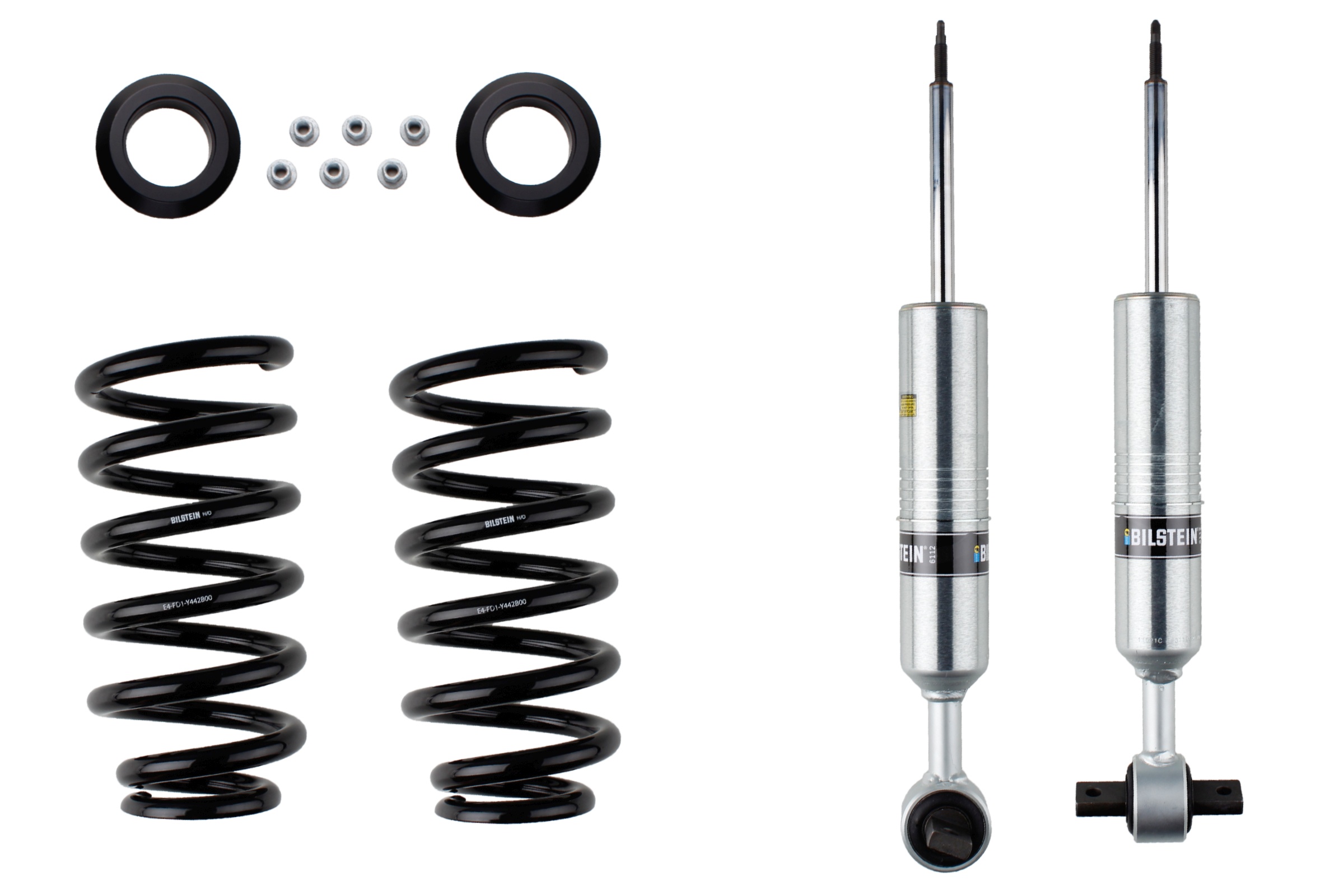 Suspension Kit, springs/shock absorbers