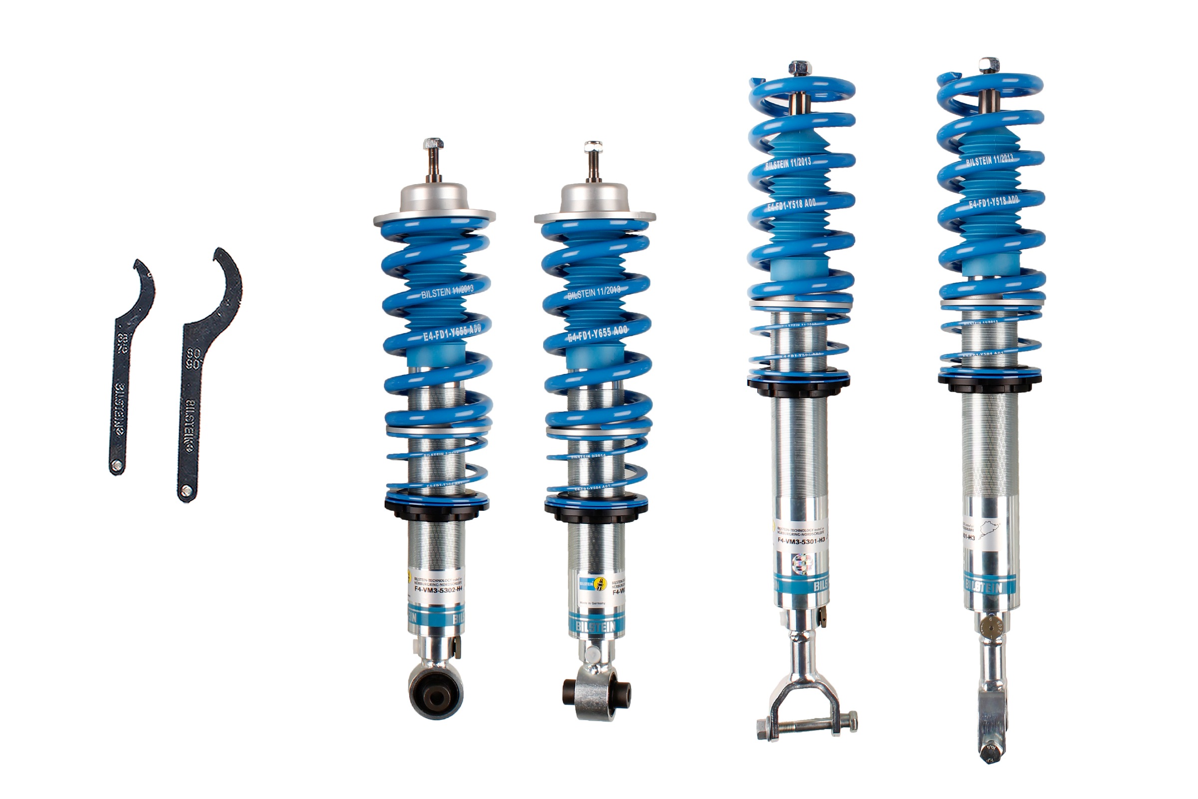 Suspension Kit, springs/shock absorbers