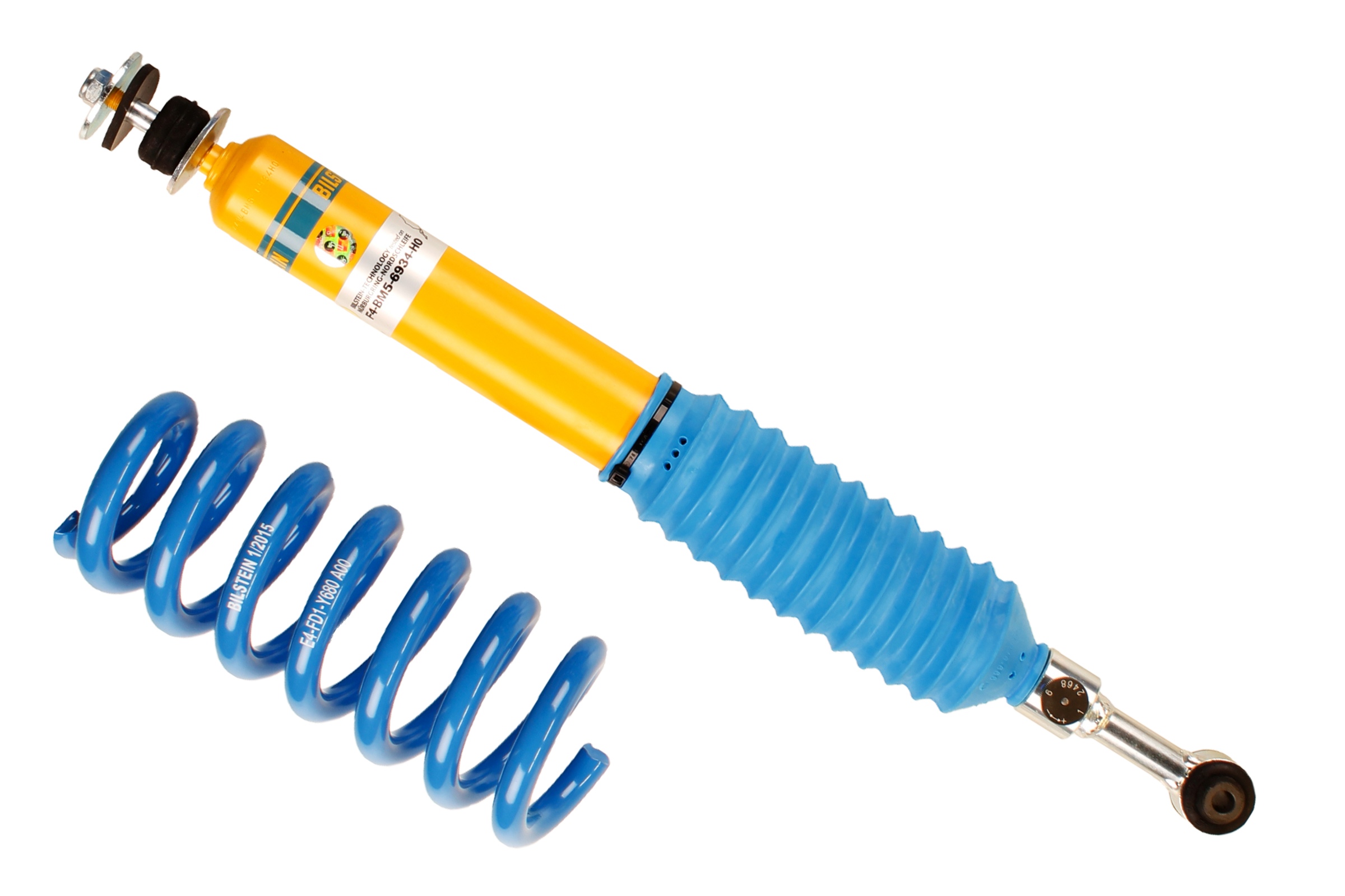 Suspension Kit, springs/shock absorbers 4