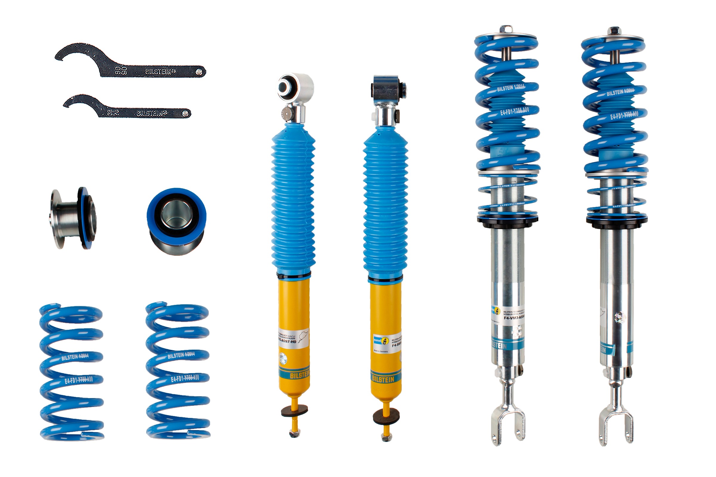 Suspension Kit, springs/shock absorbers