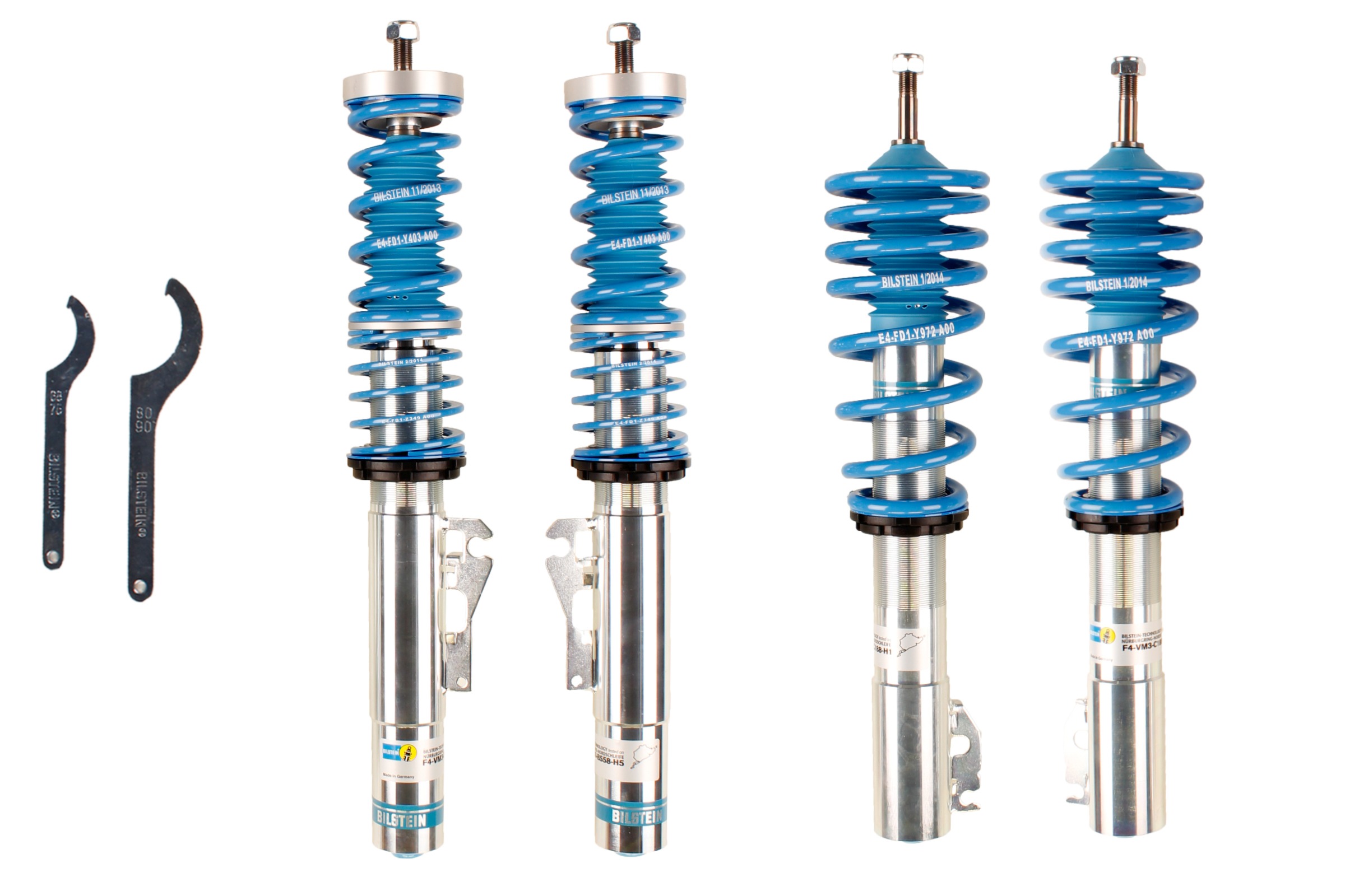 Suspension Kit, springs/shock absorbers