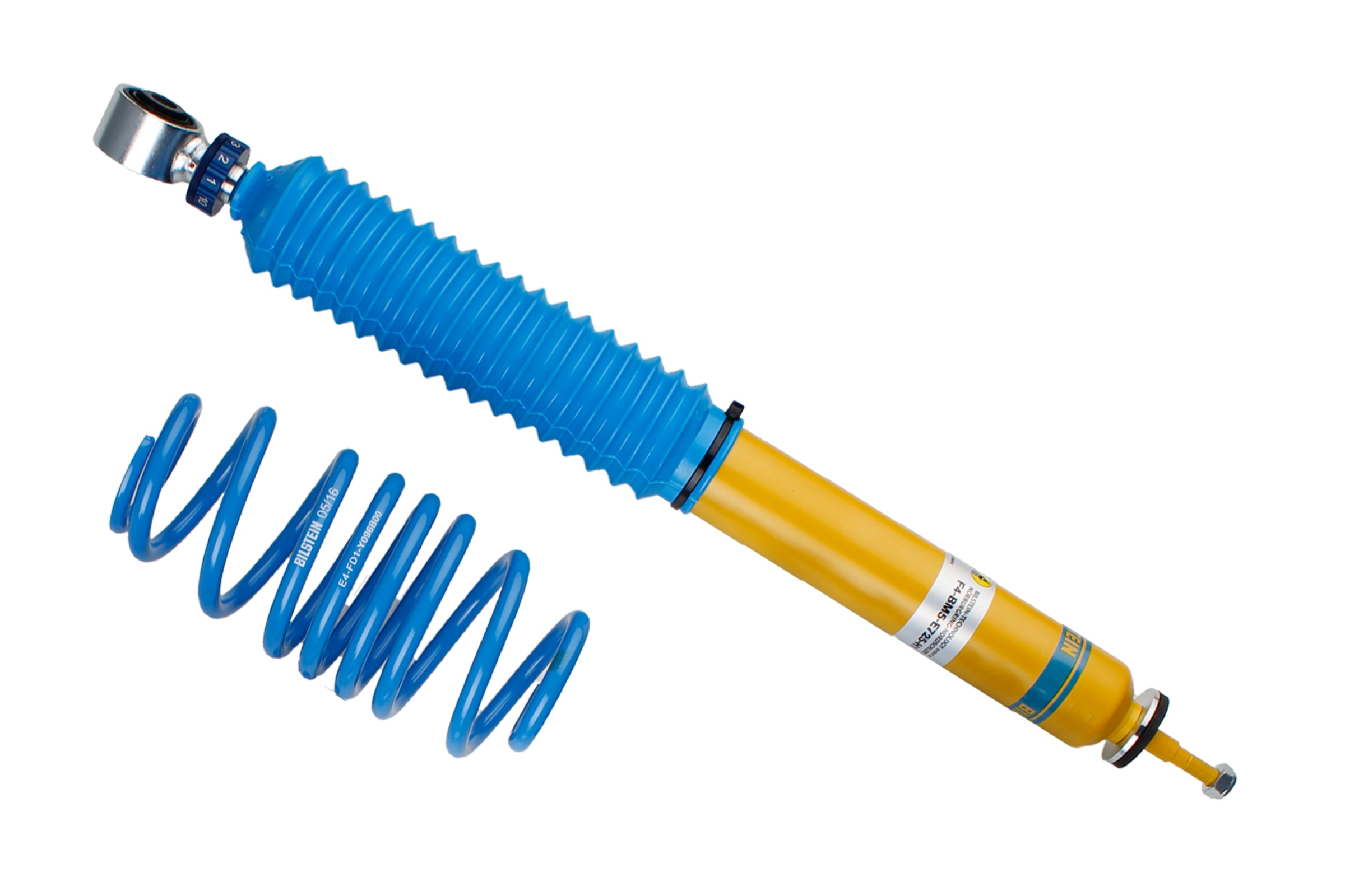 Suspension Kit, springs/shock absorbers 4
