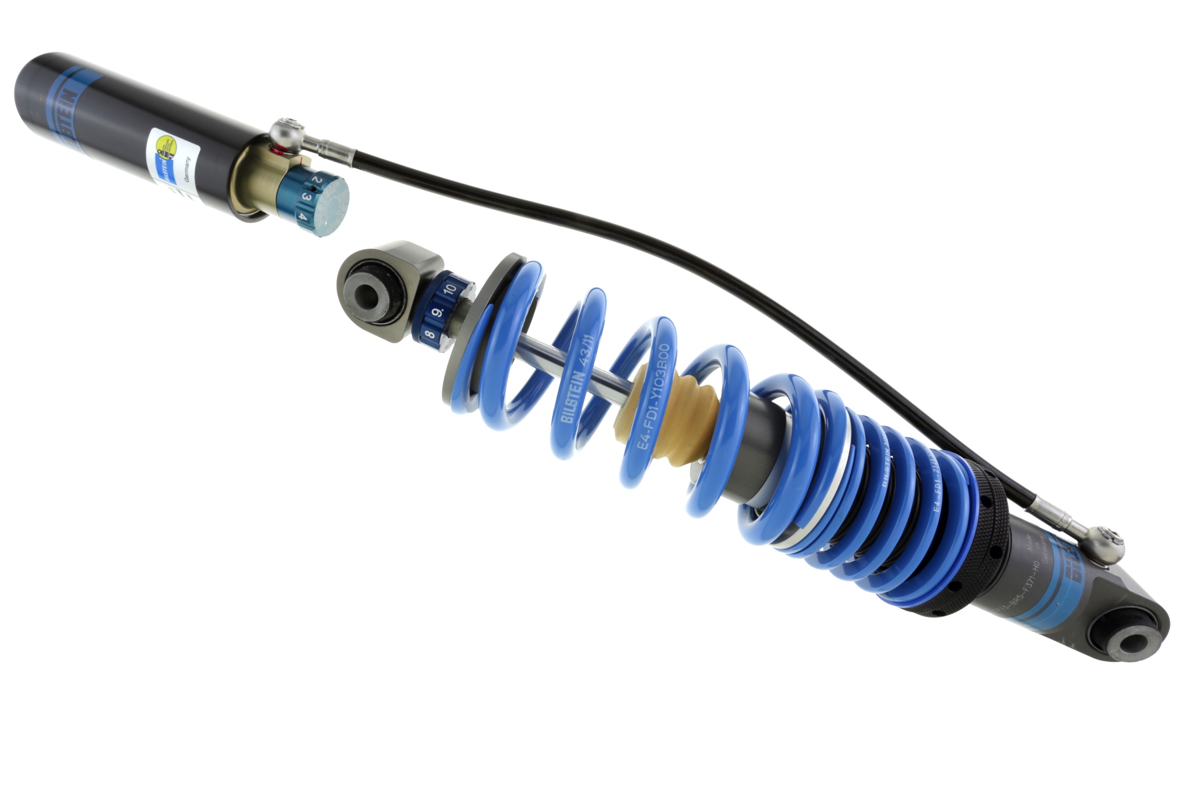 Suspension Kit, springs/shock absorbers 4