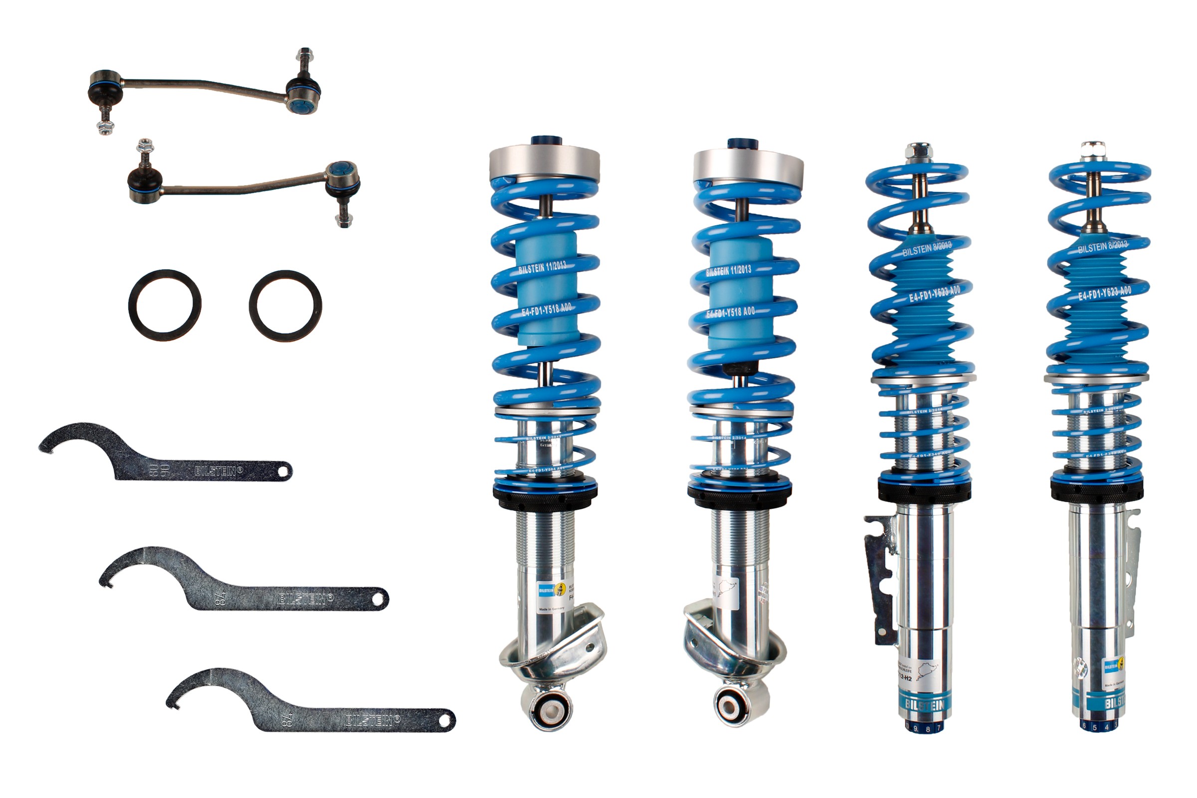 Suspension Kit, springs/shock absorbers