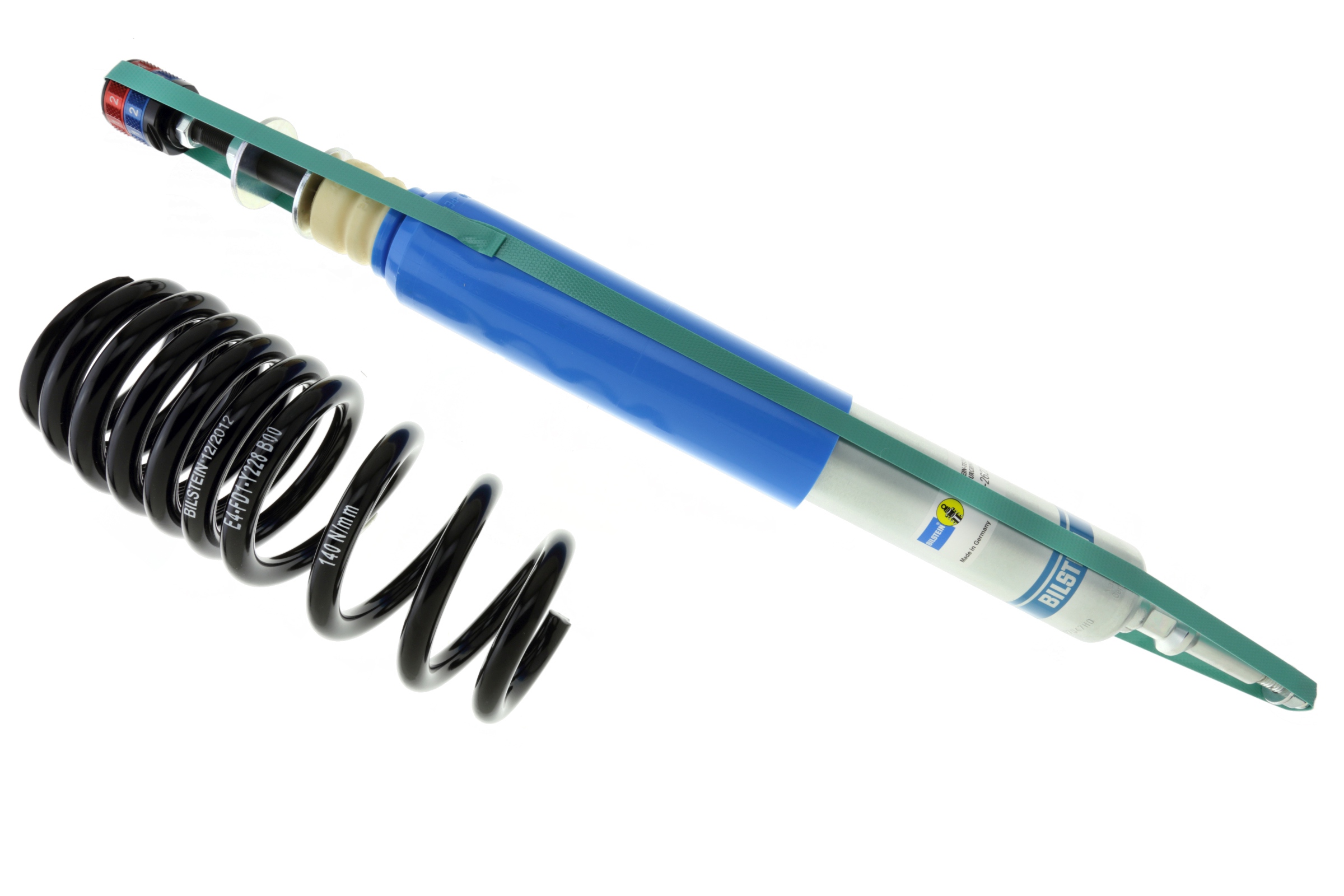 Suspension Kit, springs/shock absorbers 4