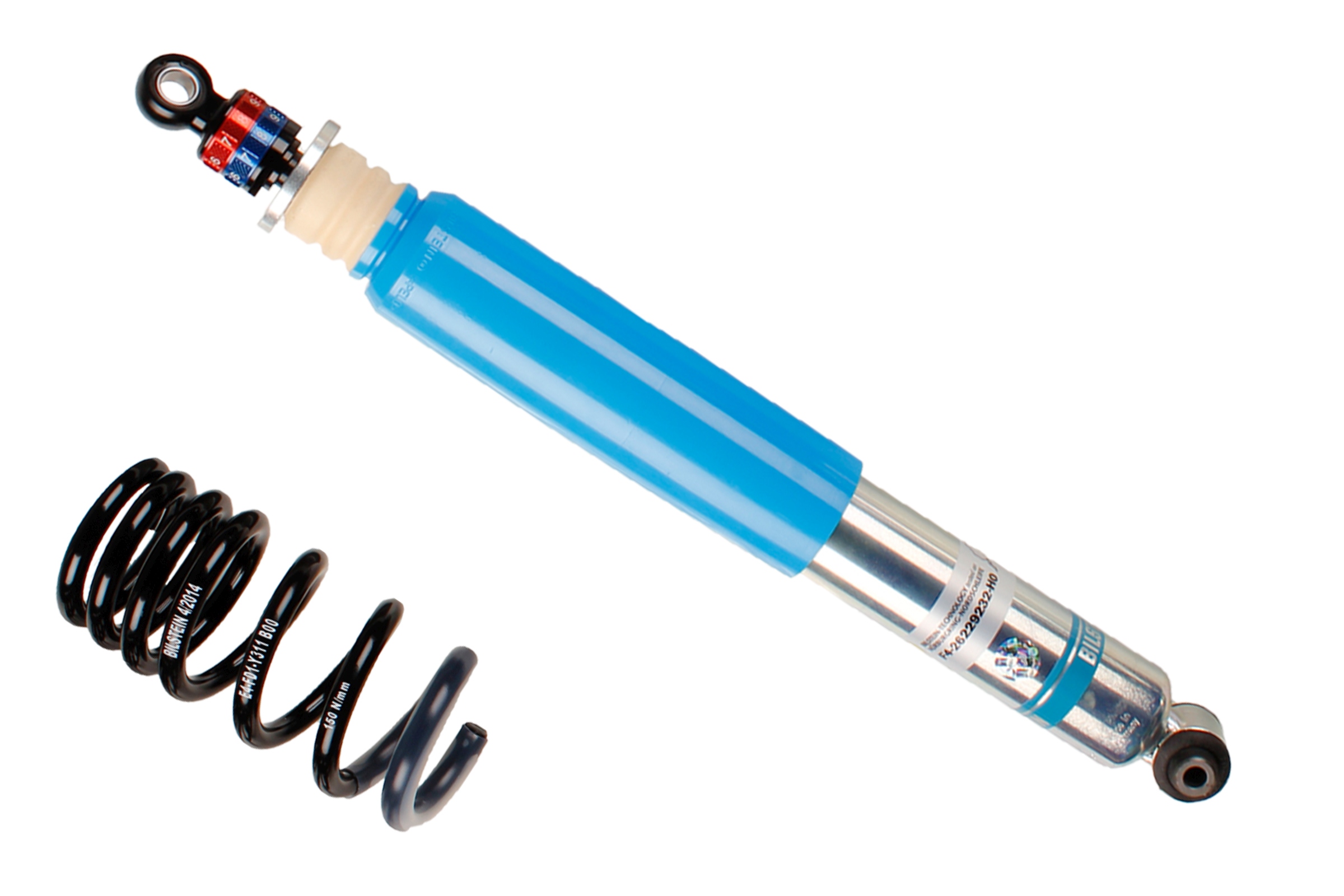 Suspension Kit, springs/shock absorbers 4