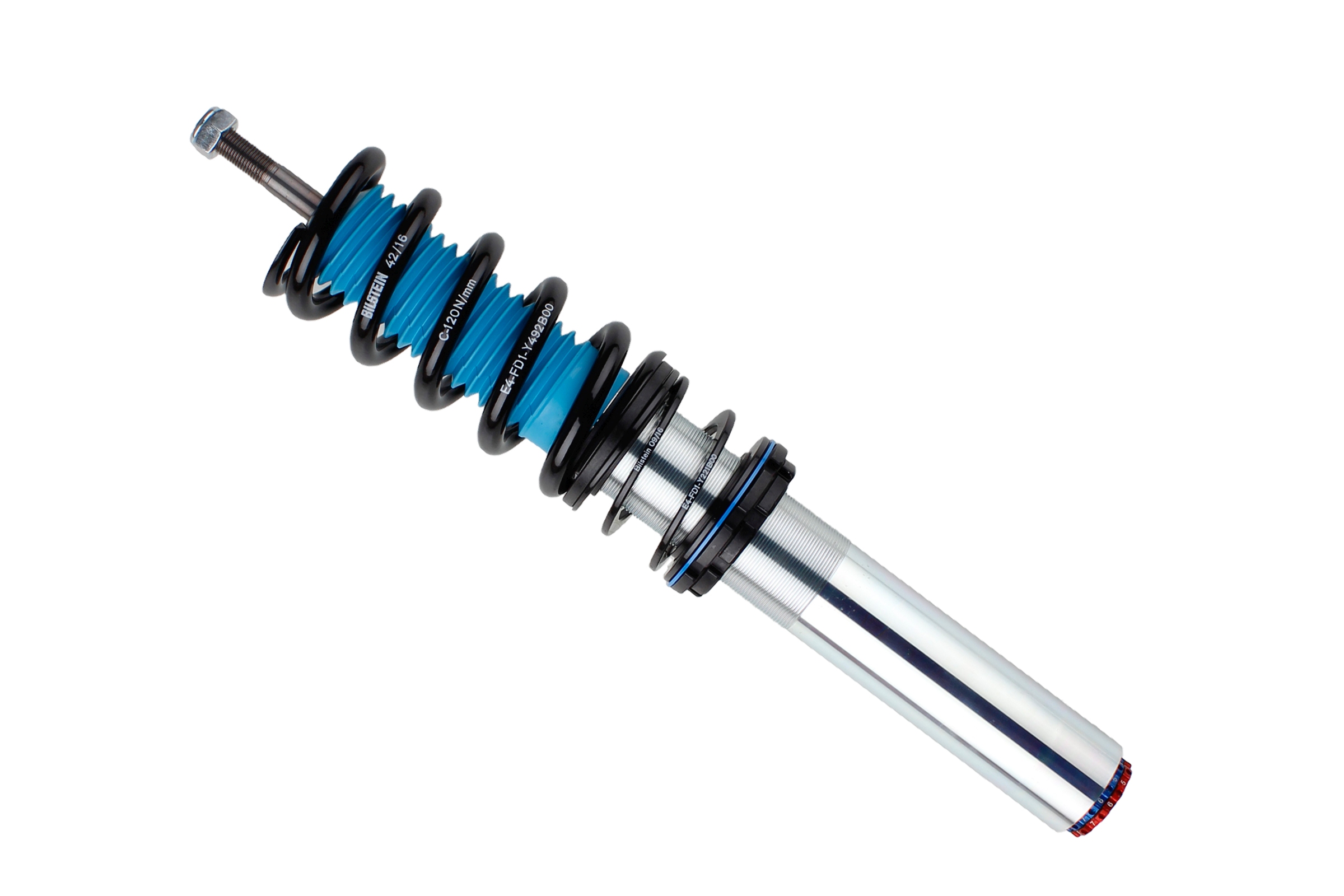 Suspension Kit, springs/shock absorbers 4