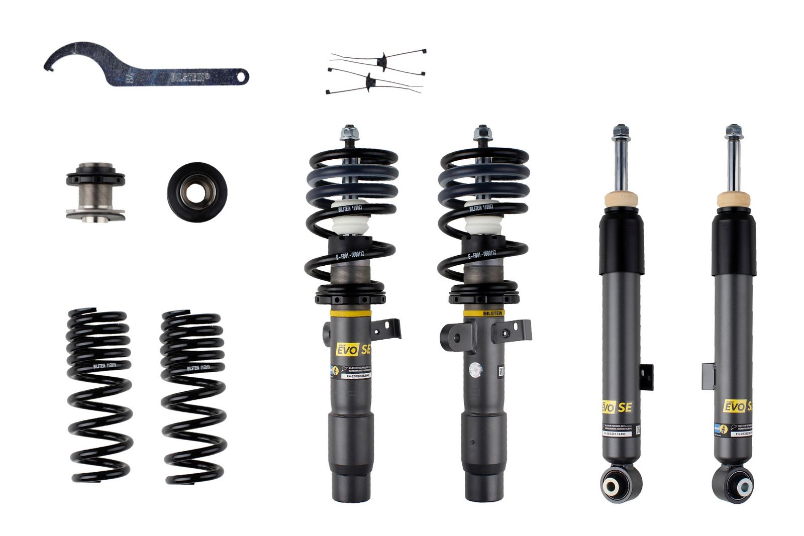 Suspension Kit, springs/shock absorbers