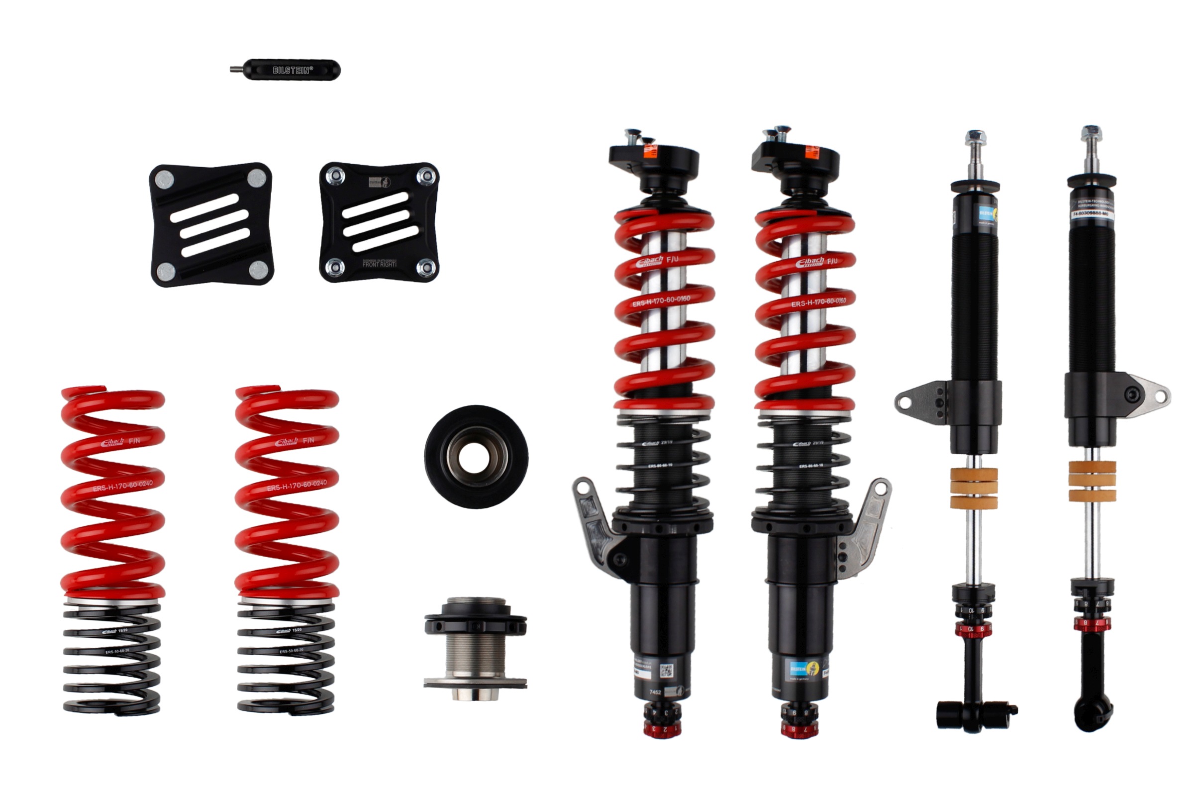 Suspension Kit, springs/shock absorbers