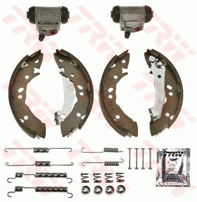 TRW BK2607 Kit ganasce freno-Kit ganasce freno-Ricambi Euro