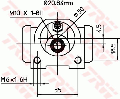 TRW BWF311 Cilindretto freno