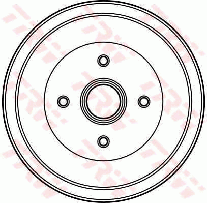 TRW DB4019 Brzdový buben