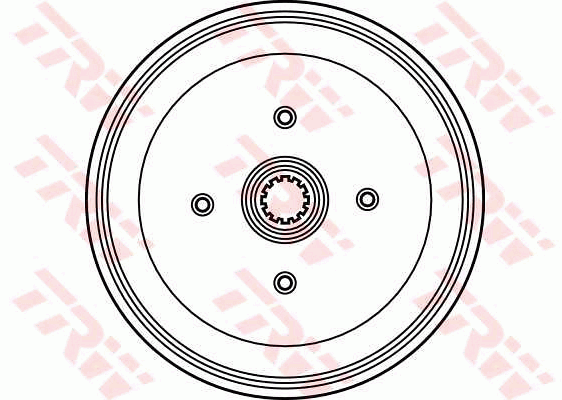 TRW DB4037 Tamburo freno