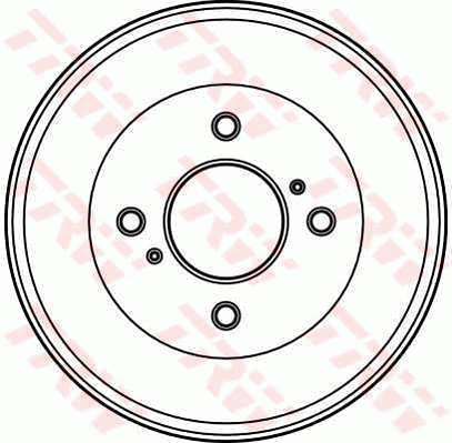 TRW DB4047 Brzdový buben