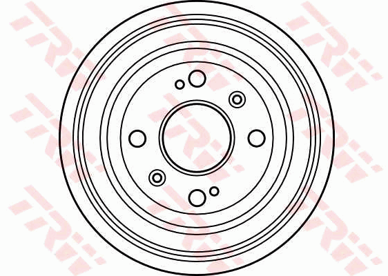 TRW DB4118 Tamburo freno