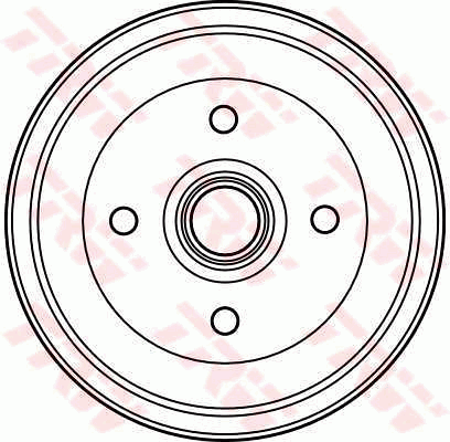 TRW DB4121 Tamburo freno