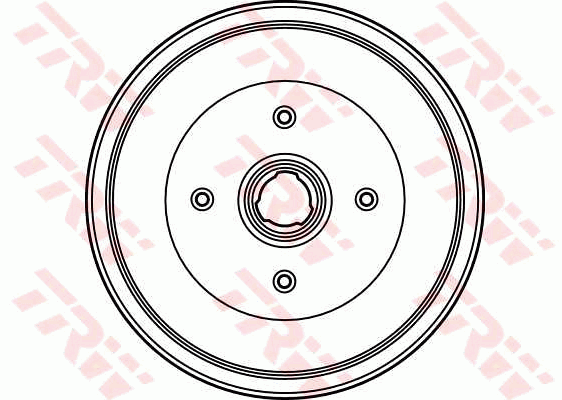 TRW DB4127 Tamburo freno