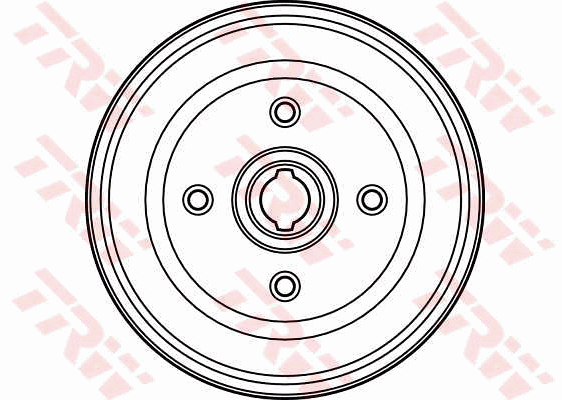 TRW DB4134 Tamburo freno