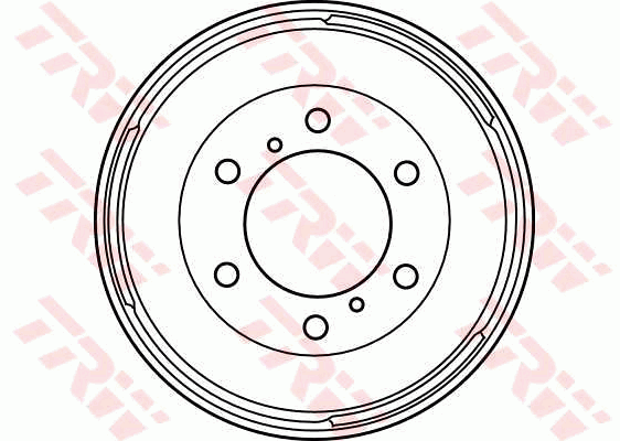TRW DB4141 Tamburo freno