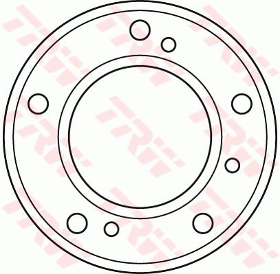 TRW DB4198 Tamburo freno