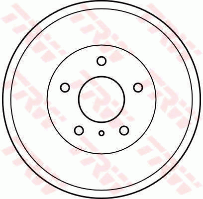 TRW DB4290 Tamburo freno