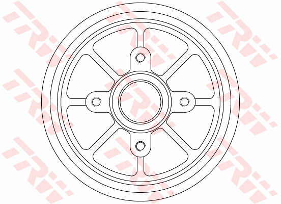 TRW DB4310MR Tamburo freno