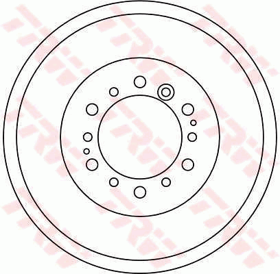 TRW DB4334 Tamburo freno