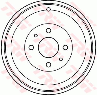 TRW DB4387 Tamburo freno