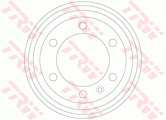 TRW DB4397 Bremstrommel