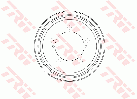 TRW DB4444 Tamburo freno