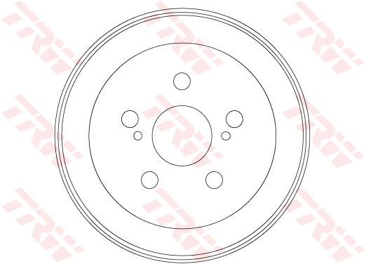 TRW DB4550 Tamburo freno