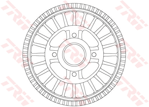 TRW DB4557MR Tamburo freno