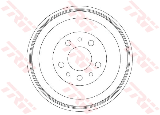 TRW DB4563 Brzdový buben