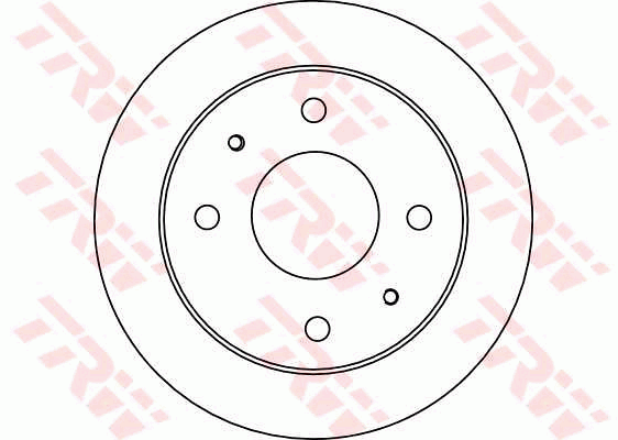 TRW DF4132 Discofreno-Discofreno-Ricambi Euro