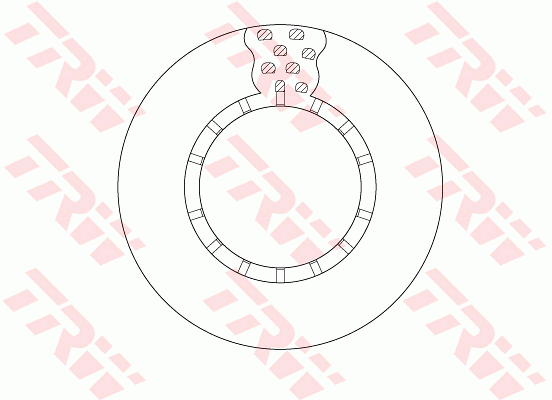 TRW DF5085S Discofreno