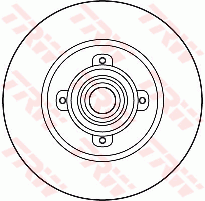 TRW DF6042BS Discofreno