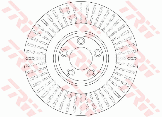 TRW DF6146S Discofreno-Discofreno-Ricambi Euro