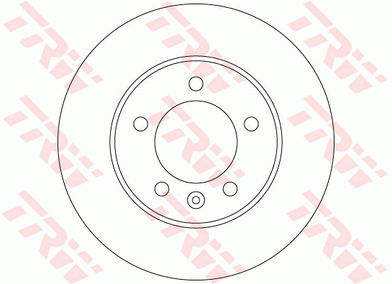 TRW DF6179 Bremsscheibe